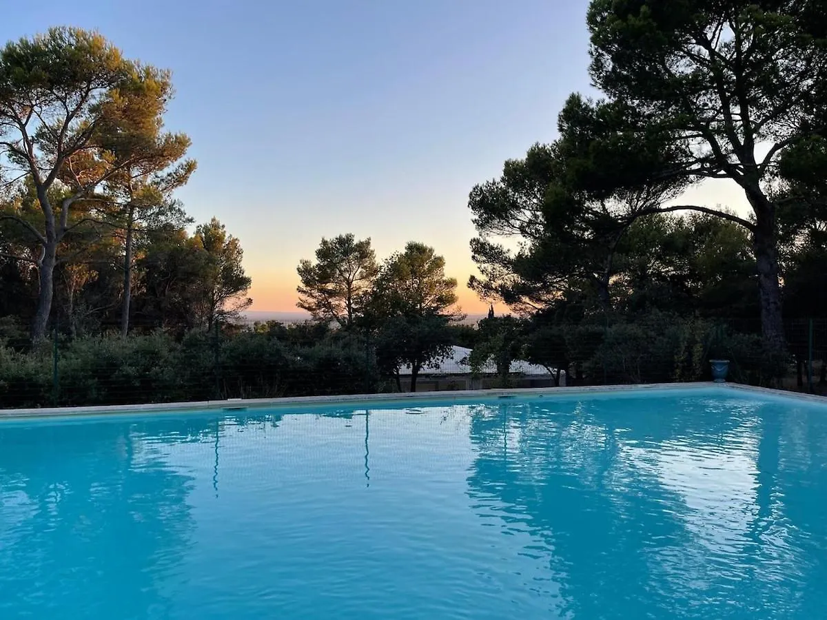 Vakantiehuis Luberon Gite Chaleureux 100 M2 Piscine Jardin Saumane-de-Vaucluse