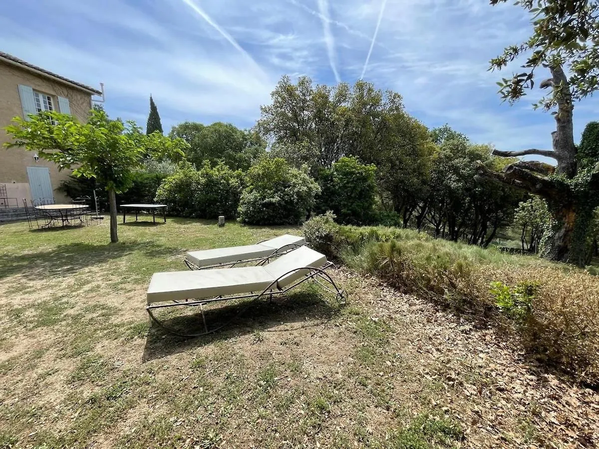 Luberon Gite Chaleureux 100 M2 Piscine Jardin Saumane-de-Vaucluse 0*,