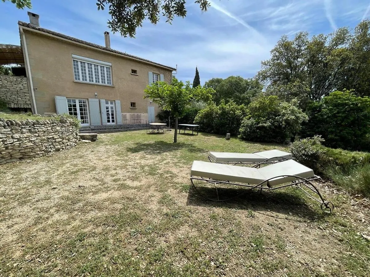 Luberon Gite Chaleureux 100 M2 Piscine Jardin Saumane-de-Vaucluse Vakantiehuis