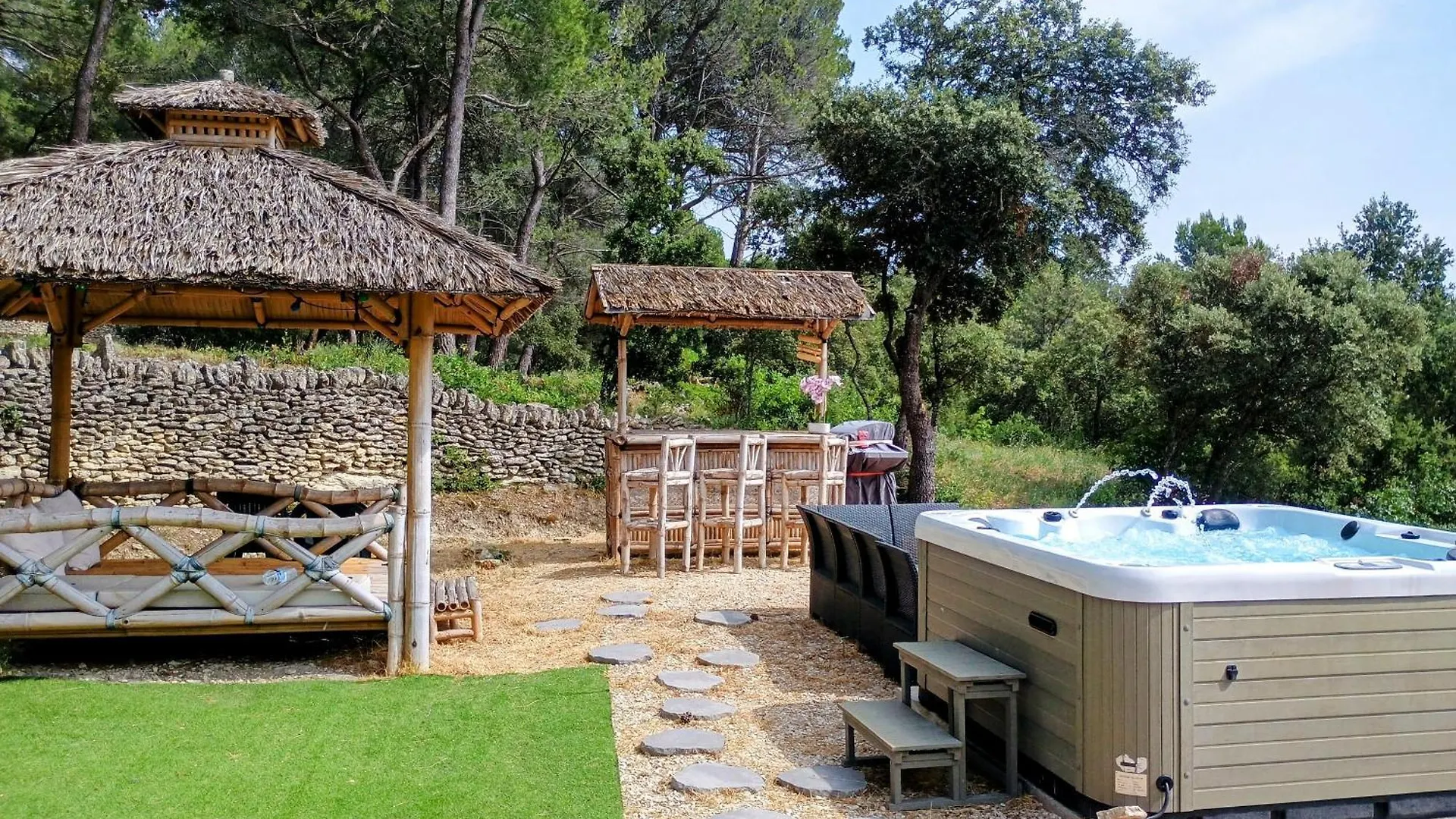 Vakantiehuis Luberon Gite Chaleureux 100 M2 Piscine Jardin Saumane-de-Vaucluse